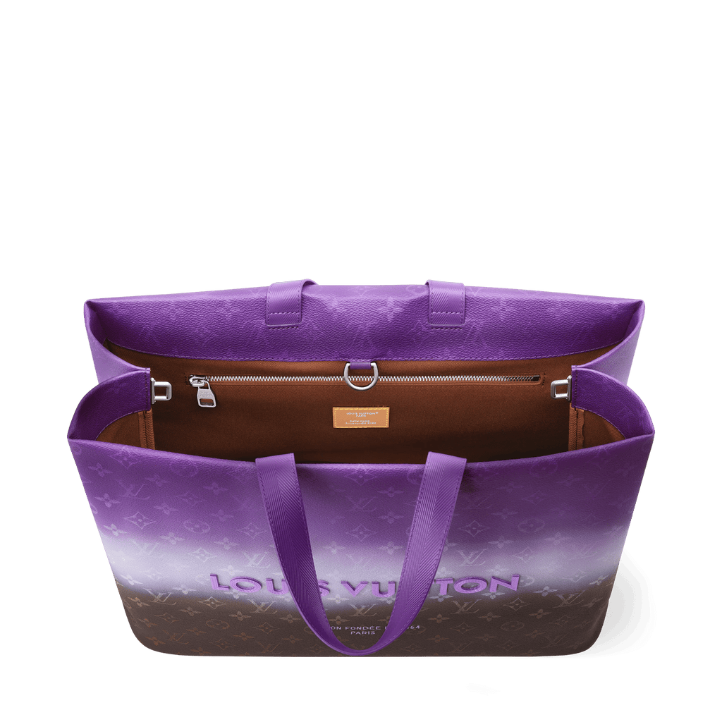 Purple Coated Canvas Tote Bag product image 3