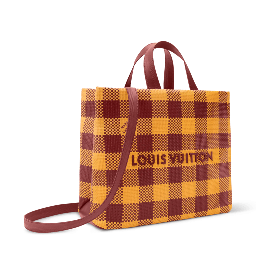 Shopper Tote MM Damier Mustard Shoes For Men