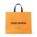 Shopper Tote MM Calf Leather Saffron For Men