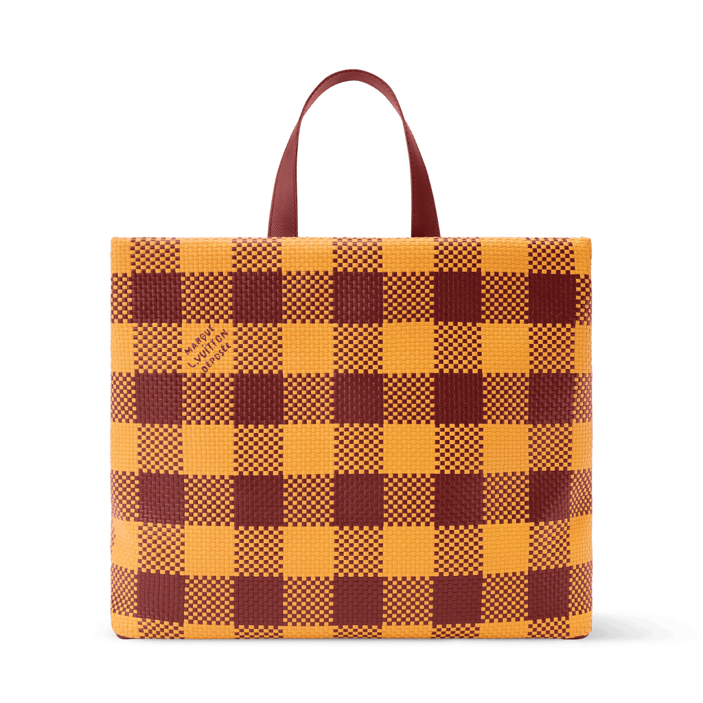 Shopper Tote MM Damier Mustard Shoes For Men