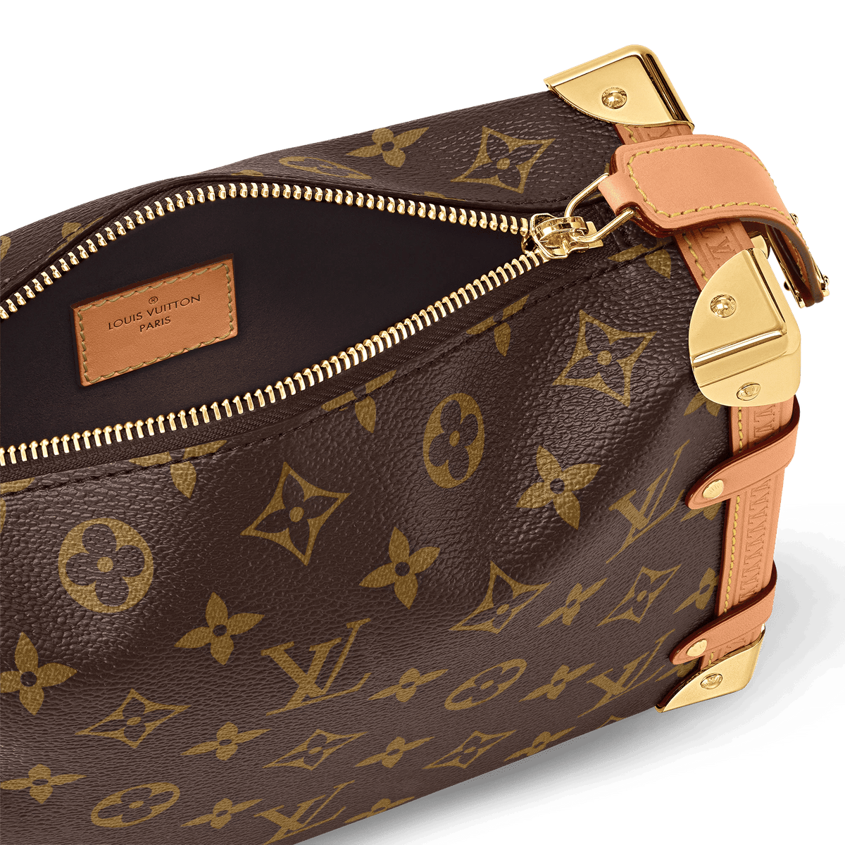 Side Trunk MM Monogram Canvas Handbag M46358 For Women
