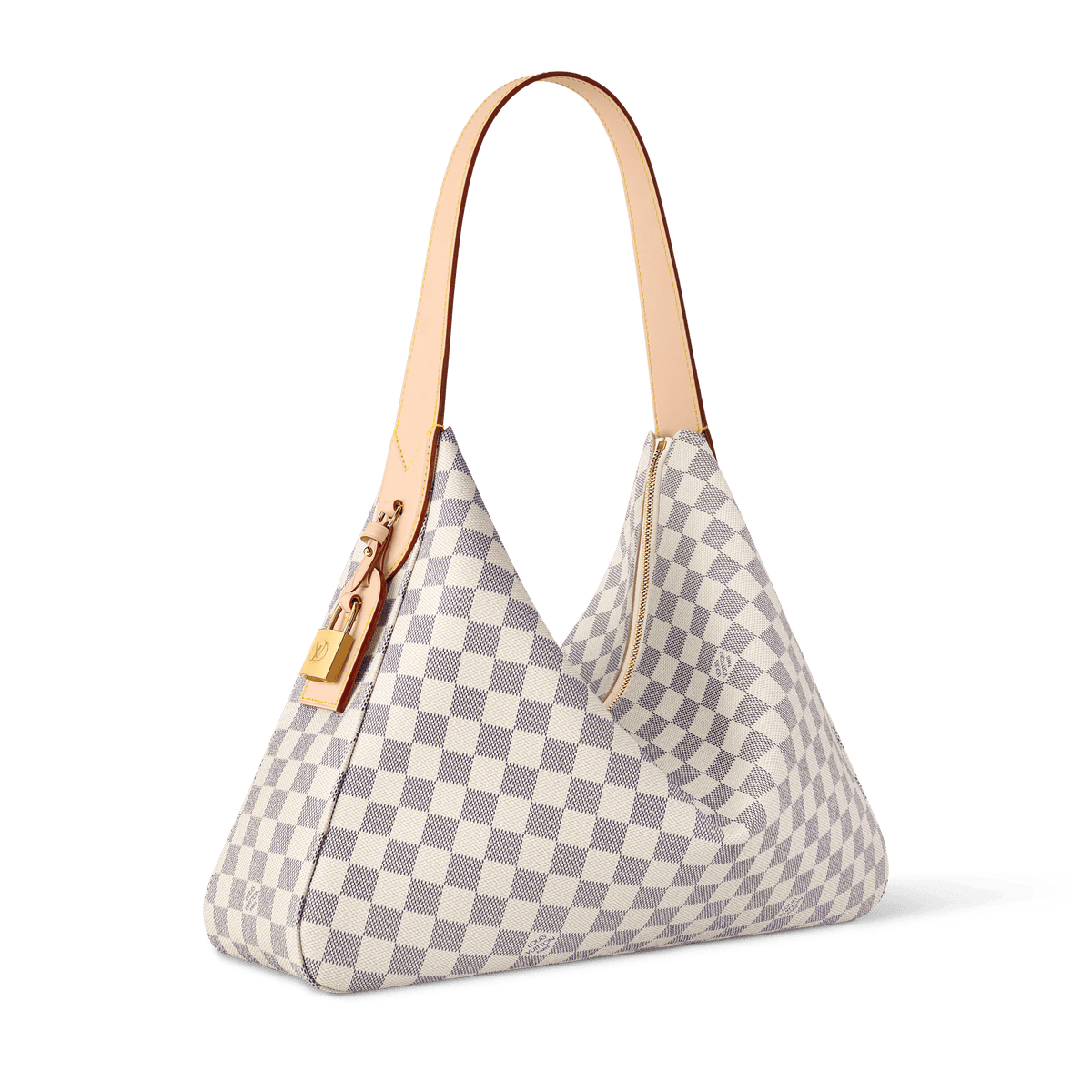 Slouchy MM Damier Azur Coated Canvas Tote N00126 For Women