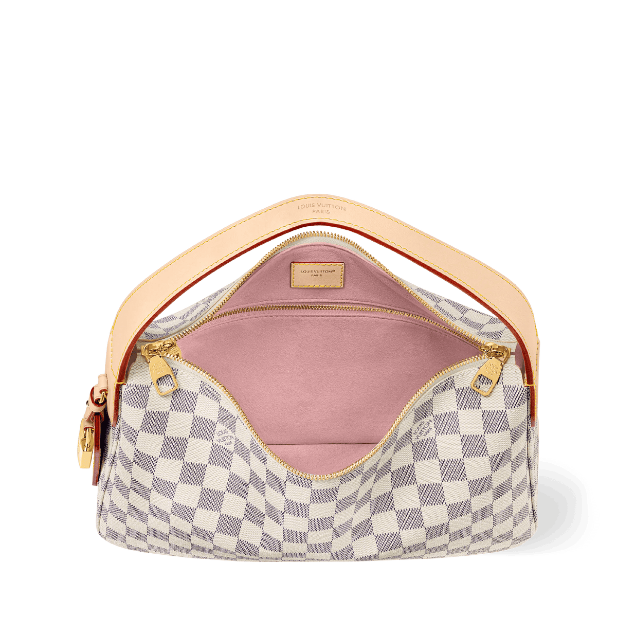 Slouchy PM Damier Azur Coated Canvas Shoulder Bag N00116 For Women