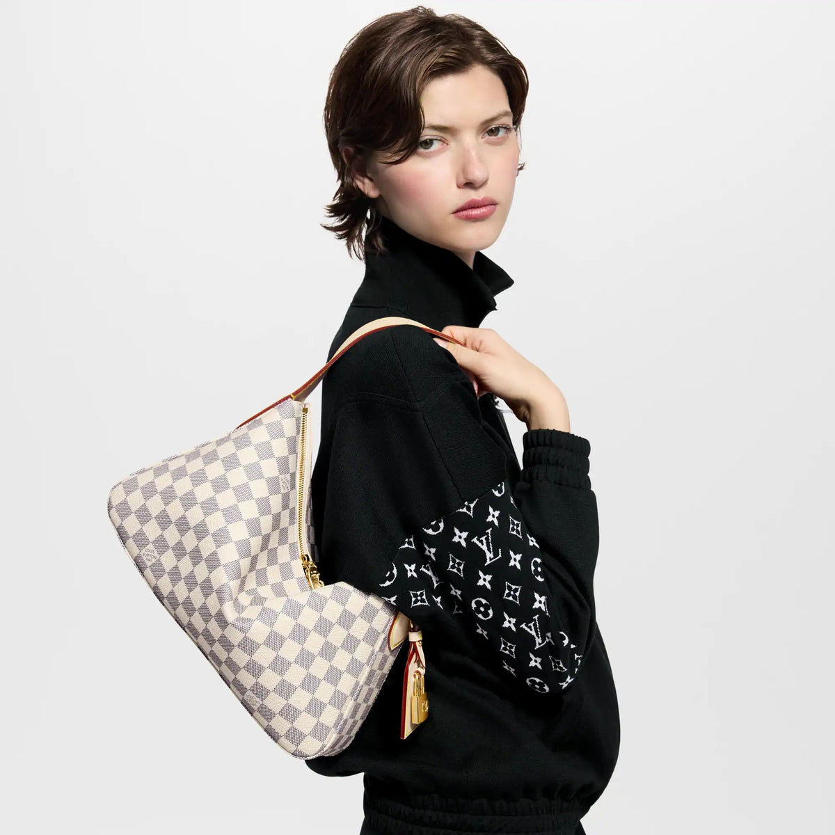 Coated Canvas Shoulder Bag Design 006 product image 7