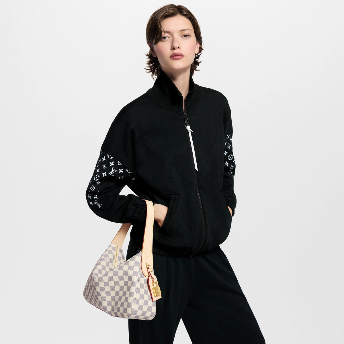 Coated Canvas Shoulder Bag Design 006 product image 6