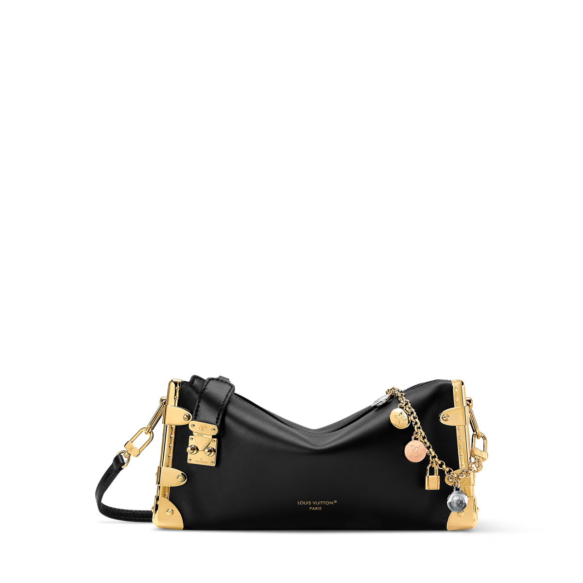 Black Leather Luggage product image 1