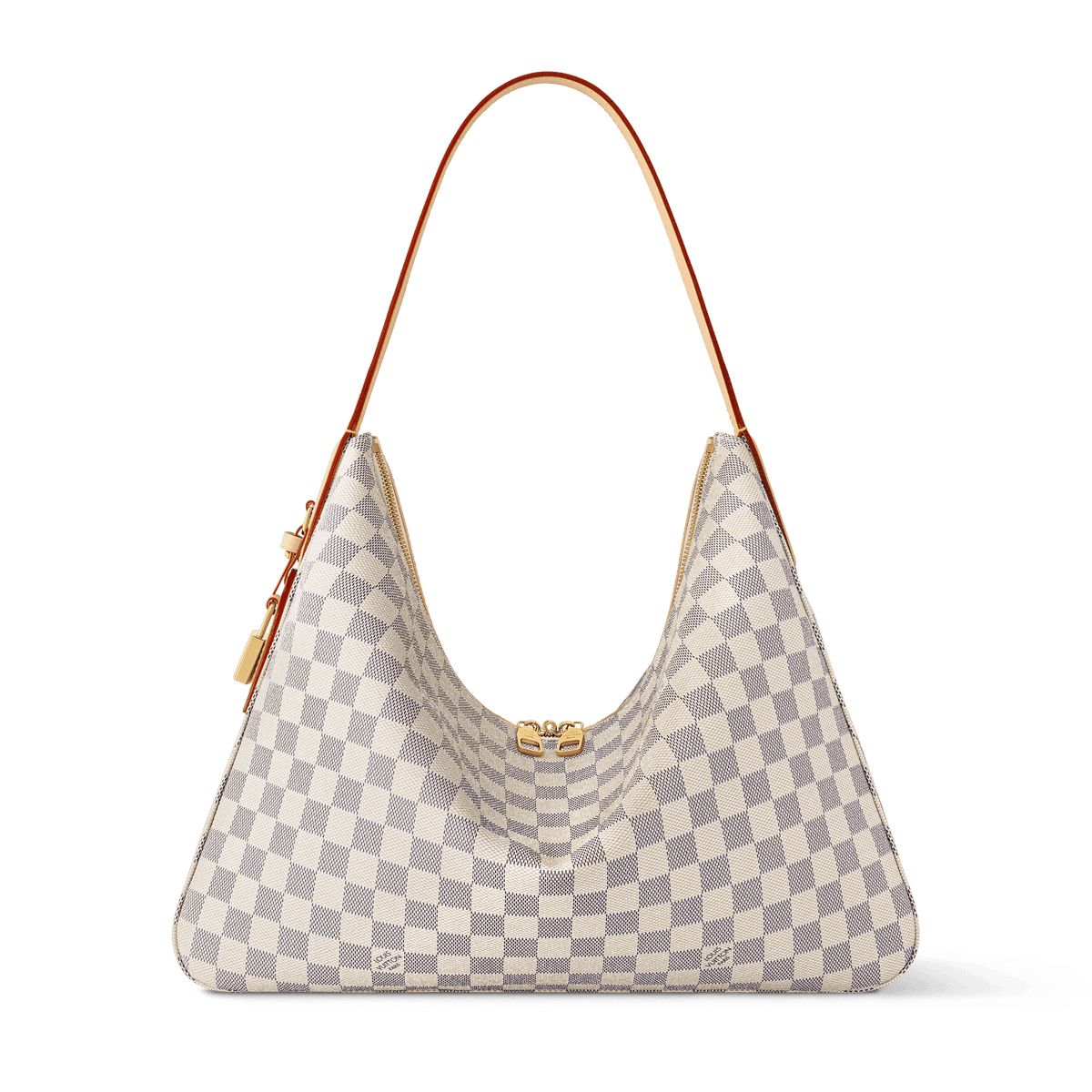 Slouchy MM Damier Azur Coated Canvas Tote N00126 For Women