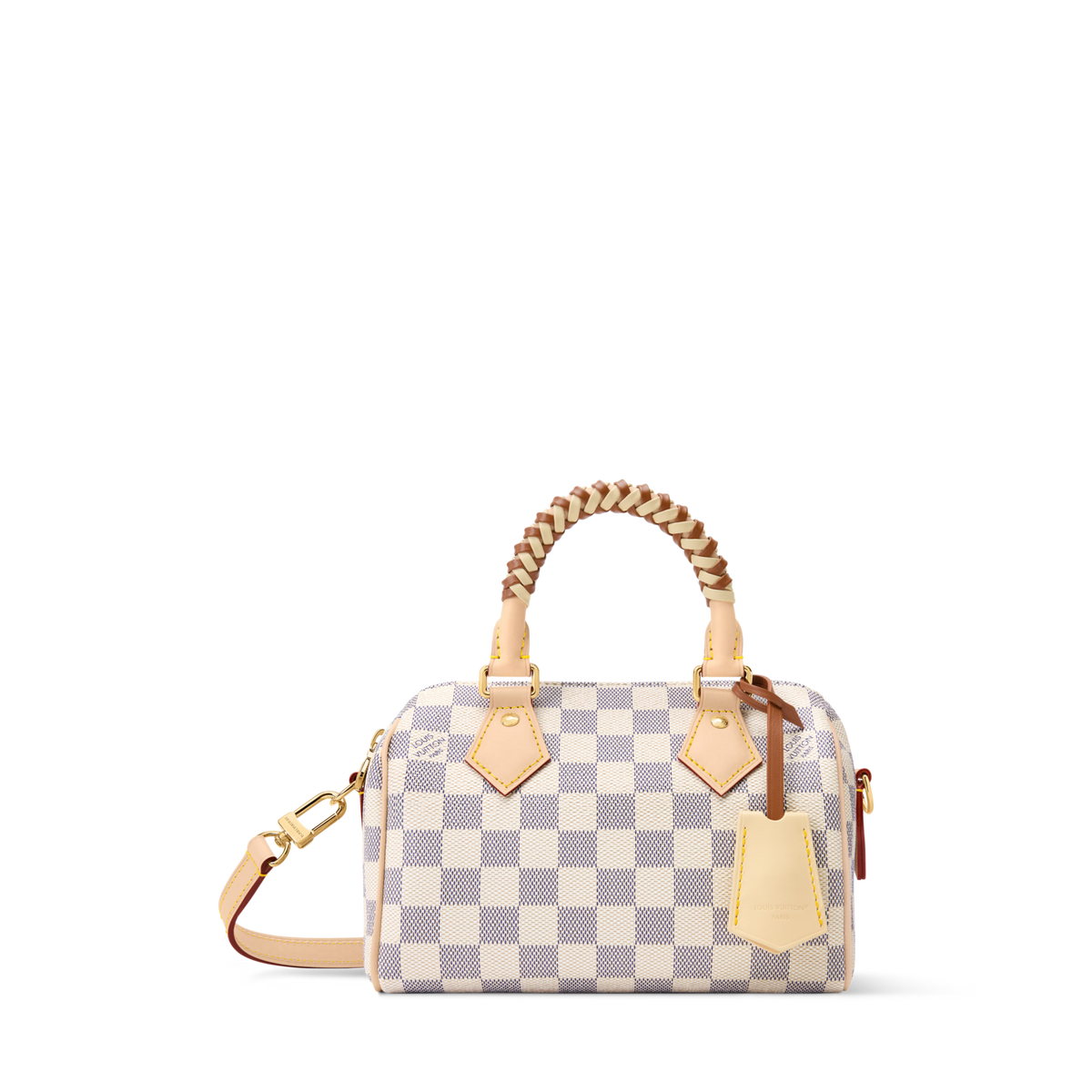 Yellow Coated Canvas Handbag Design 002 product image 1