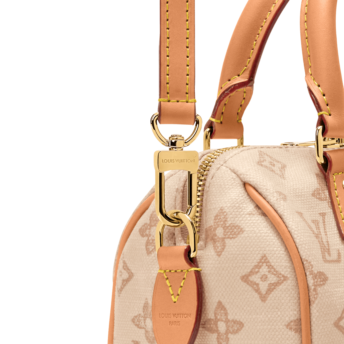 Speedy Bandoulière 20 Linen Monogram Origine Canvas Handbag M27951 For Women