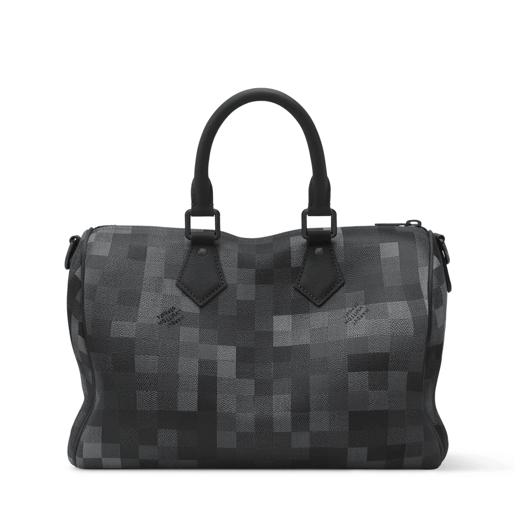 Black Coated Canvas Handbag Design 007 product image 4