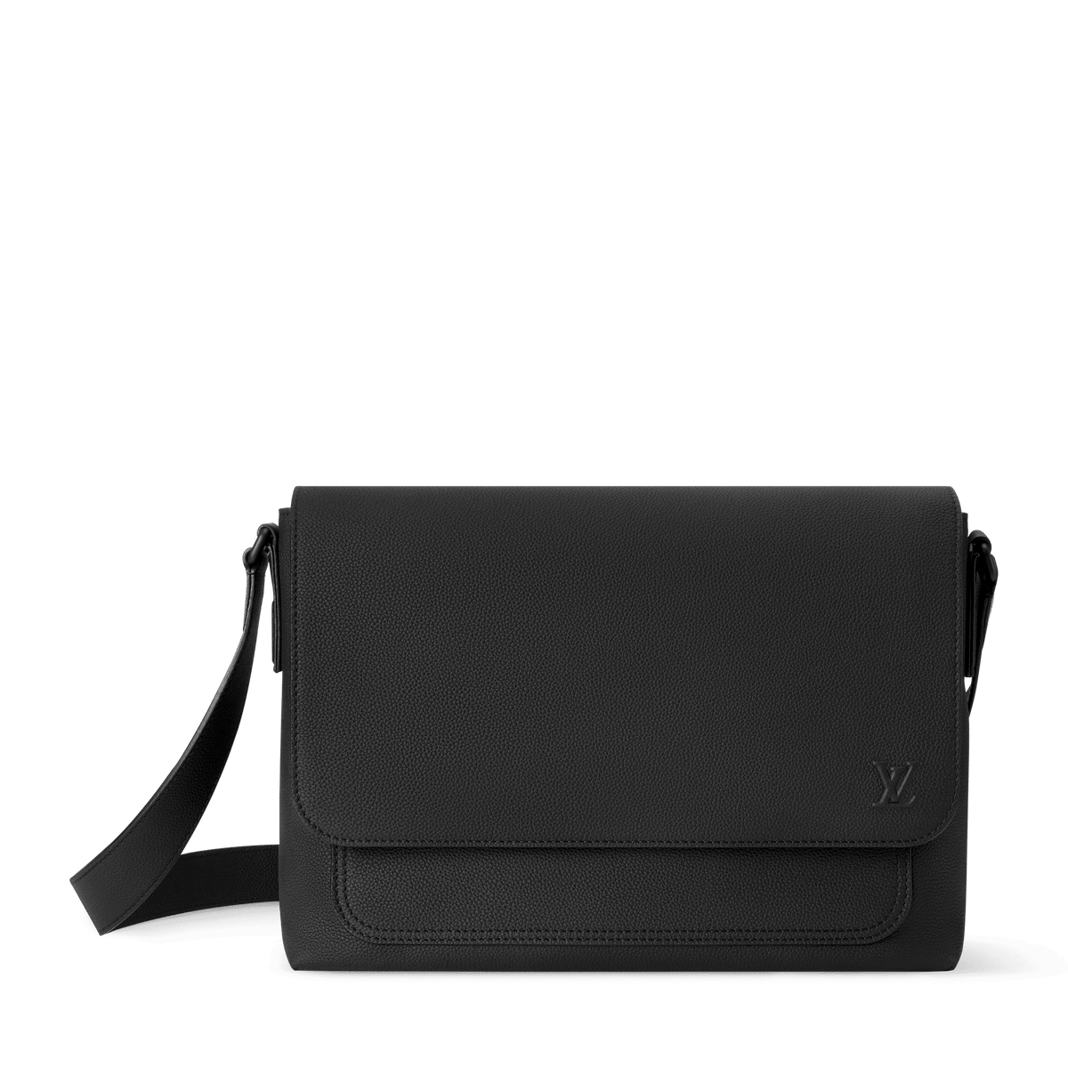 Black Calfskin Leather Crossbody Bag product image 1
