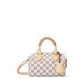 Speedy Bandoulière 20 Damier Azur Coated Canvas Handbag N40950 For Women
