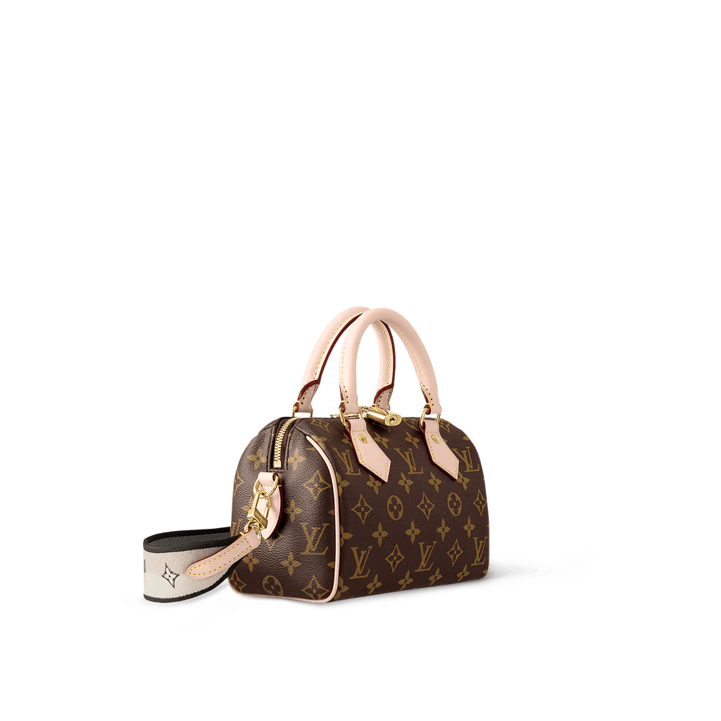 Speedy Bandoulière 20 Monogram Coated Canvas Crossbody Bag M46234 For Women