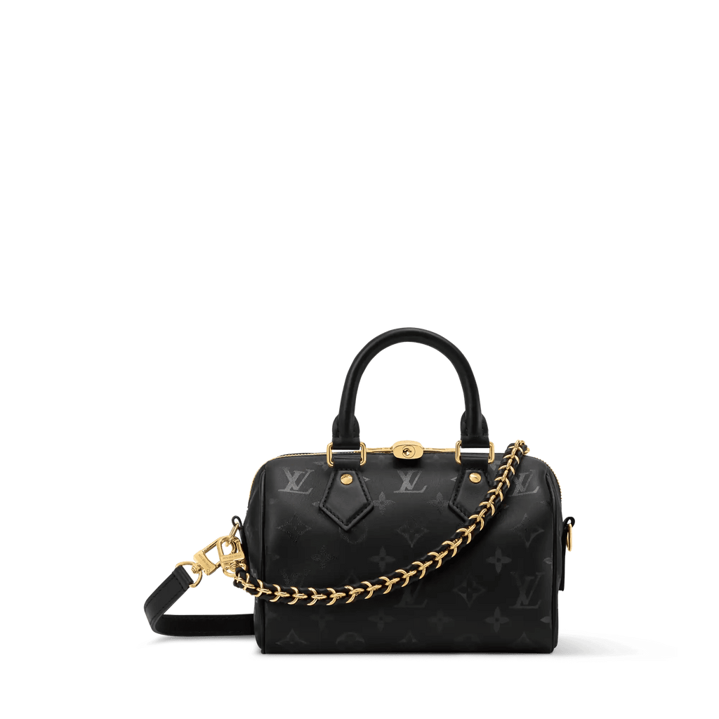 Speedy Bandoulière 20 Monogram Ink Calfskin Bag For Women