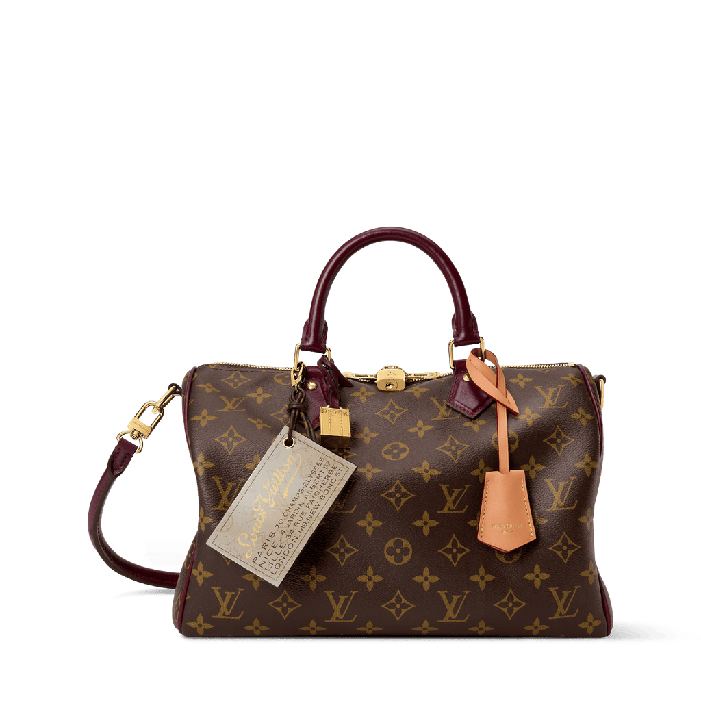 Coated Canvas & Cowhide Leather Handbag product image 1