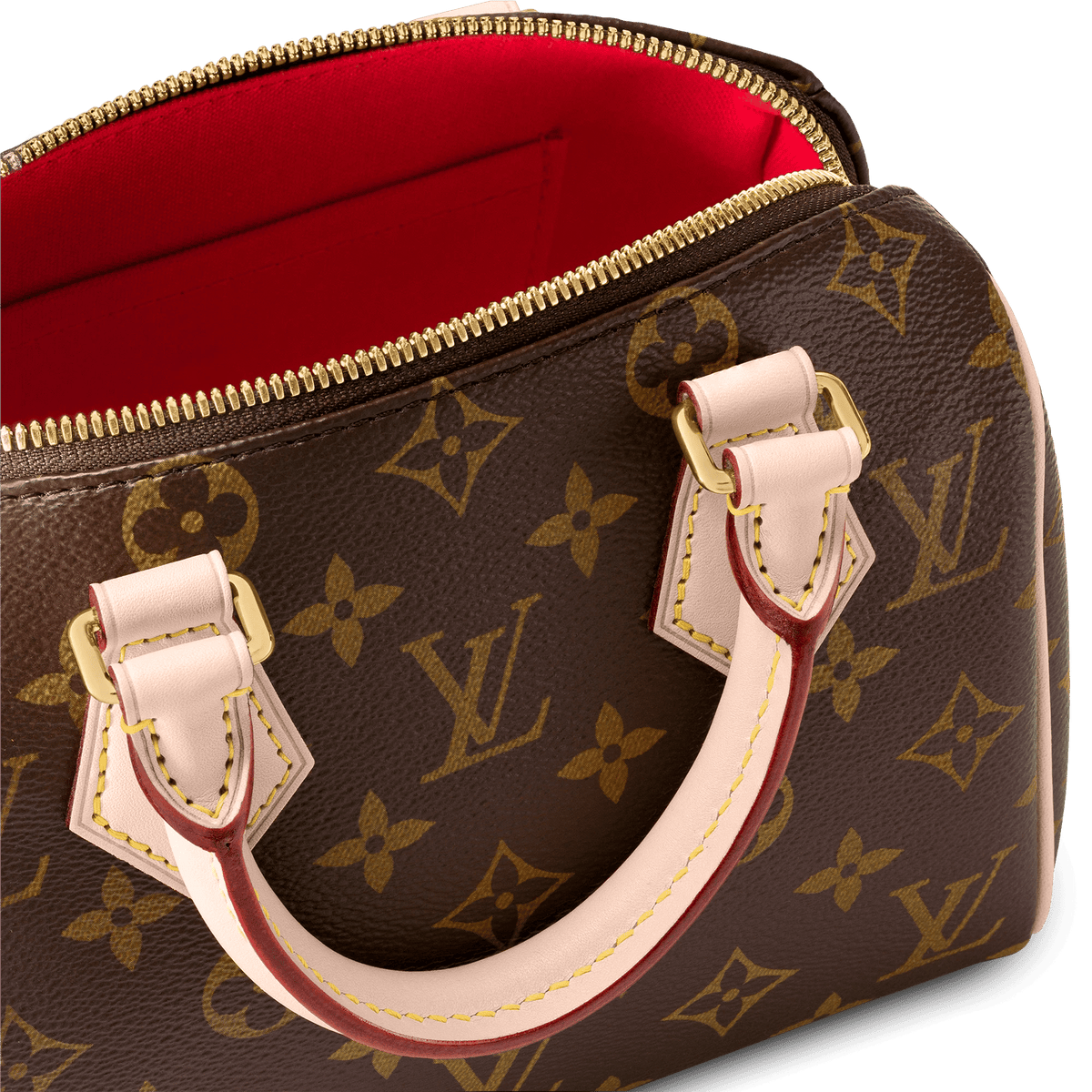 Speedy Bandoulière 20 Monogram Coated Canvas Crossbody Bag M46234 For Women