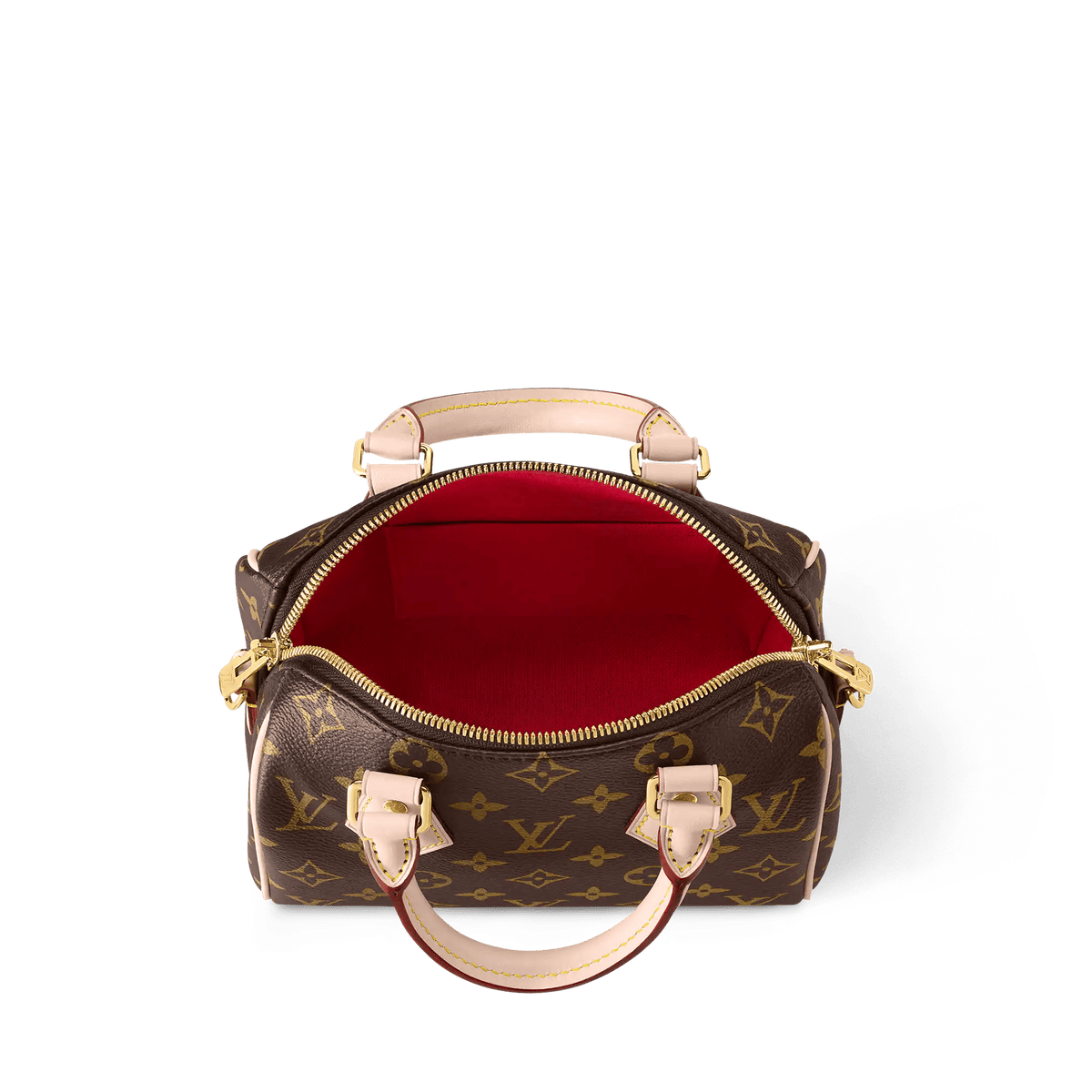 Speedy Bandoulière 20 Monogram Coated Canvas Crossbody Bag M46234 For Women