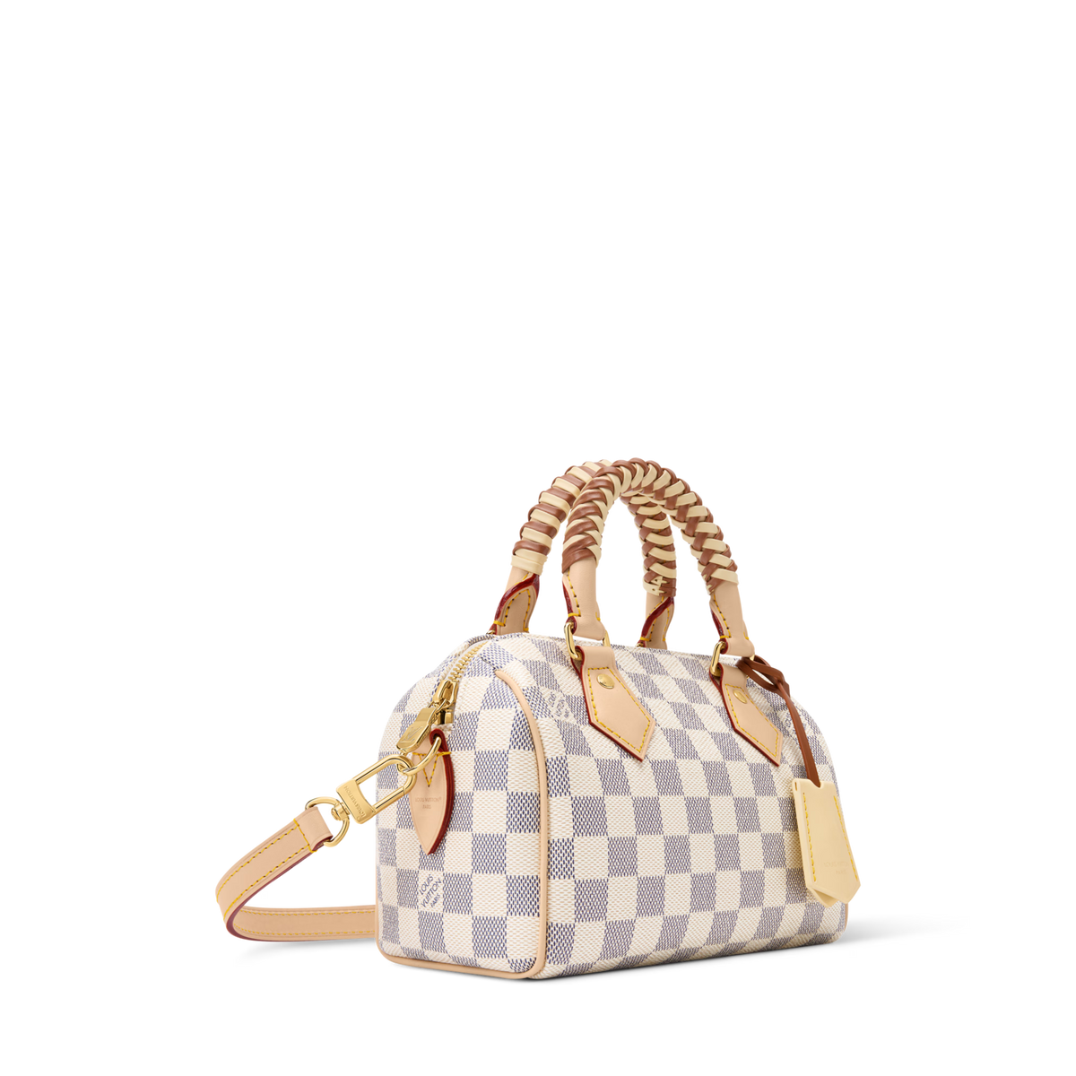 Yellow Coated Canvas Handbag Design 002 product image 4