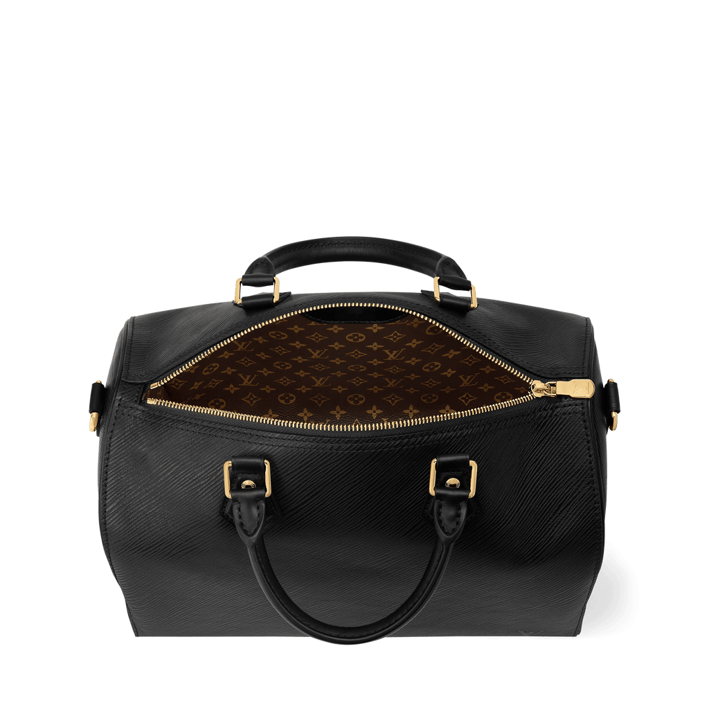 Speedy Soft 30 Black Epi Leather Handbag M25671 For Women