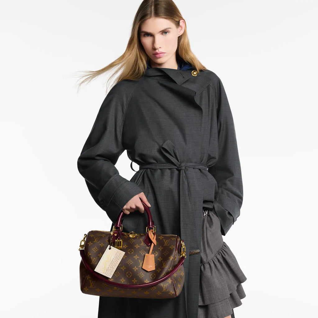 Coated Canvas & Cowhide Leather Handbag product image 6