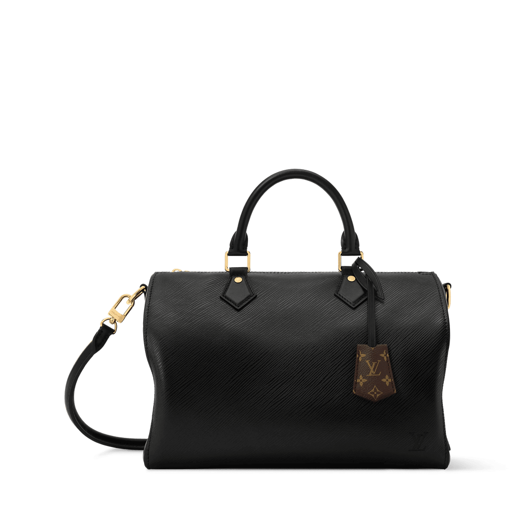 Speedy Soft 30 Black Epi Leather Handbag M25671 For Women