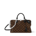 Black Coated Canvas Handbag Design 008 product image 1