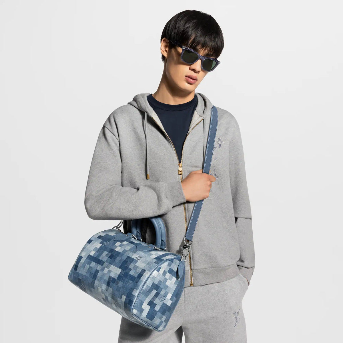 Black Coated Canvas Handbag Design 007 product image 16