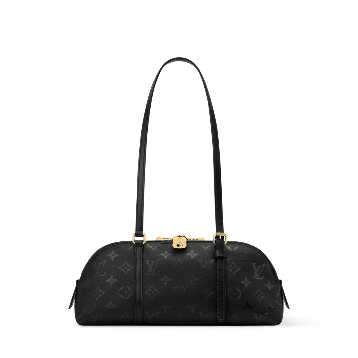 Black Calfskin Leather Crossbody Bag Design 002 product image 1
