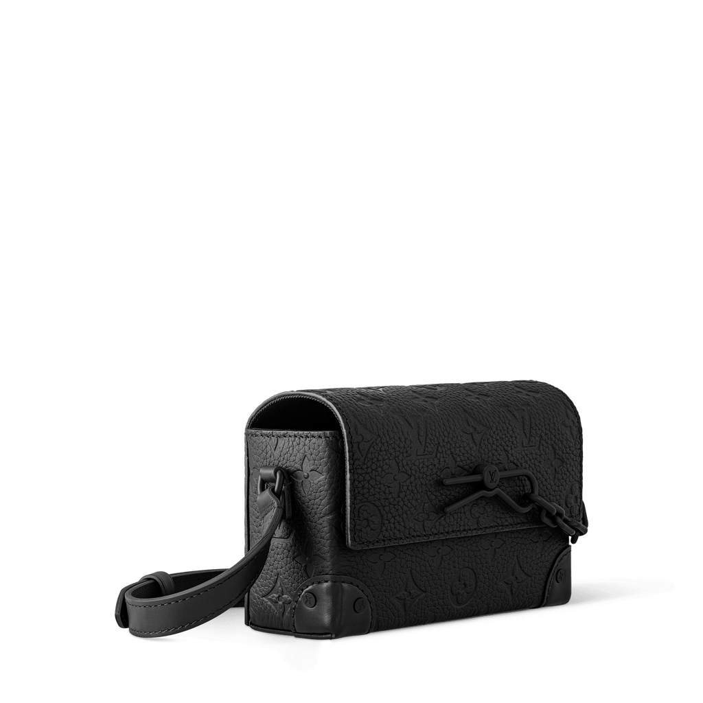 Steamer Wearable Wallet Monogram Black For Men