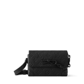 Steamer Wearable Wallet Monogram Black For Men