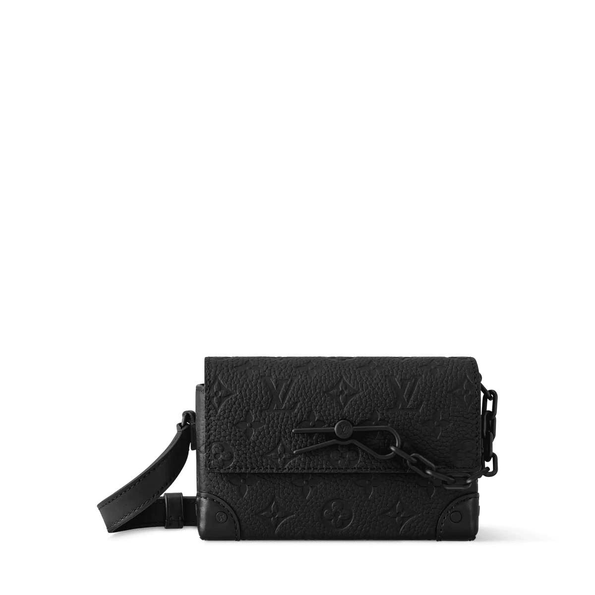 Steamer Wearable Wallet Monogram Black For Men