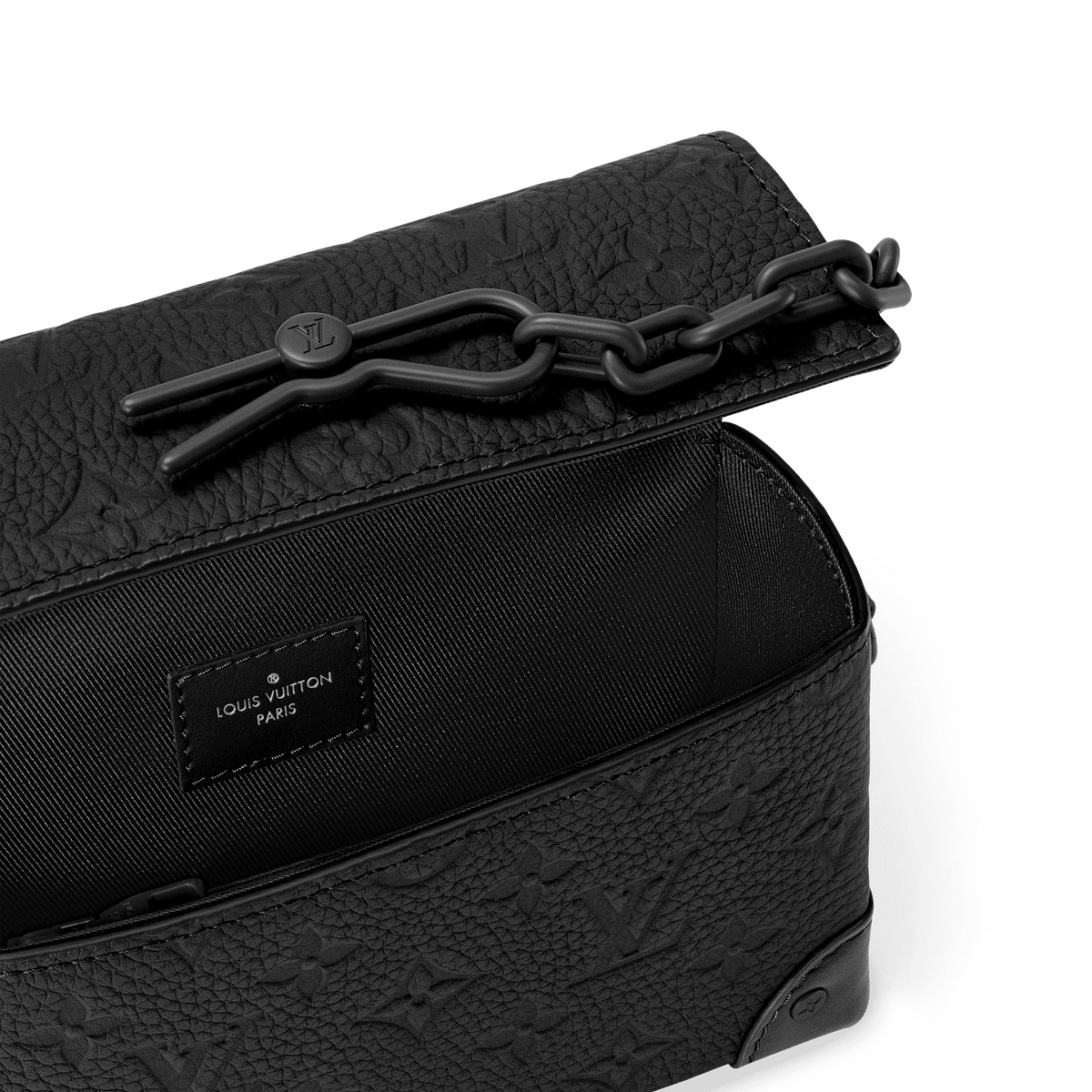 Steamer Wearable Wallet Monogram Black For Men