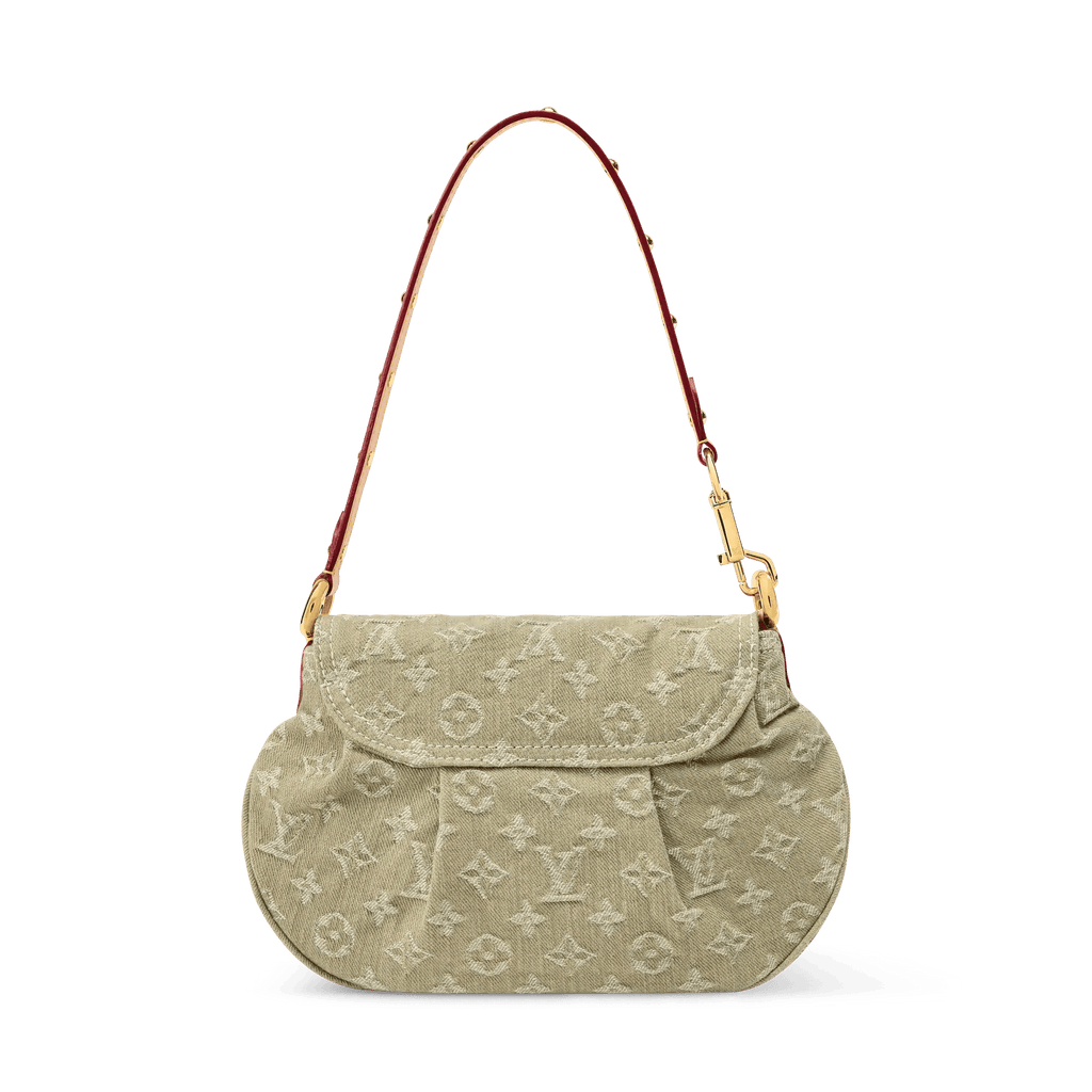 Khaki Denim & Cotton Handbag product image 5