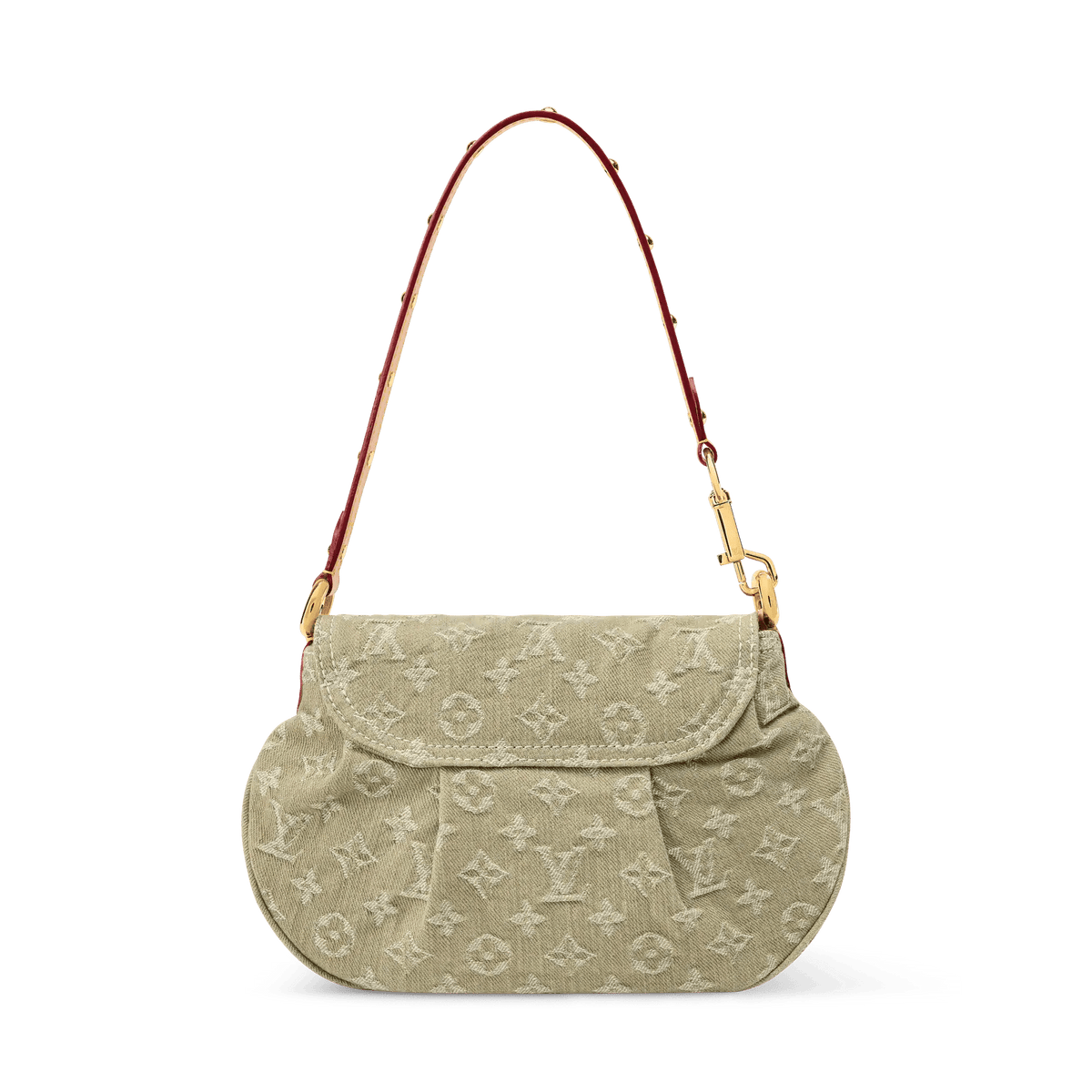 Khaki Denim & Cotton Handbag product image 5