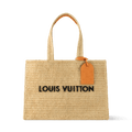 Beige Cowhide & Leather Tote Bag product image 1