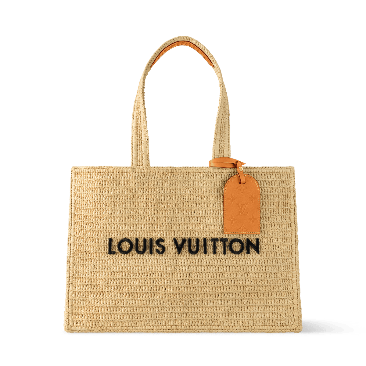 Beige Cowhide & Leather Tote Bag product image 1