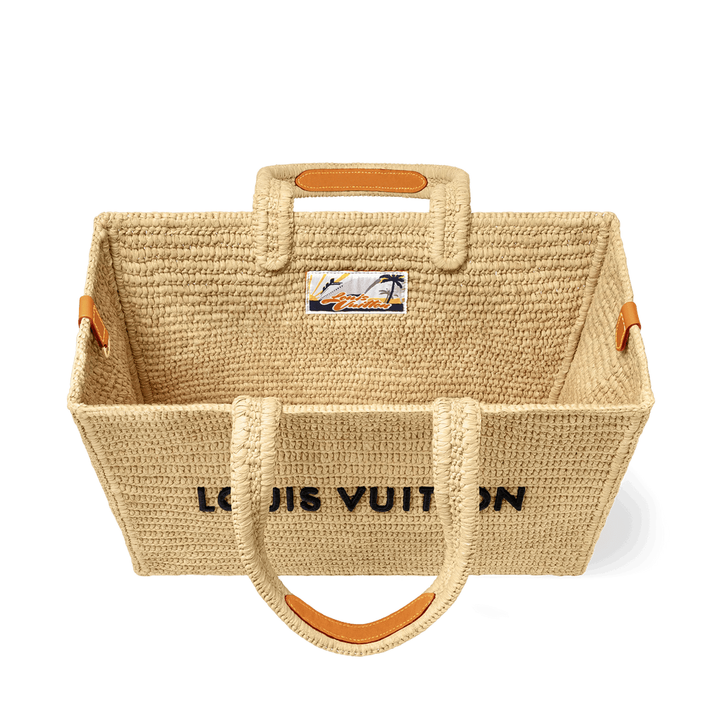 Beige Cowhide & Leather Tote Bag product image 3