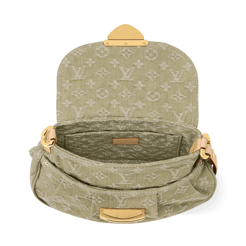 Khaki Denim & Cotton Handbag product image 4