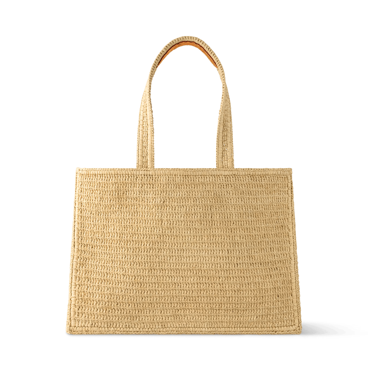 Summer Shopper Tote MM Raffia Natural Beige Collection