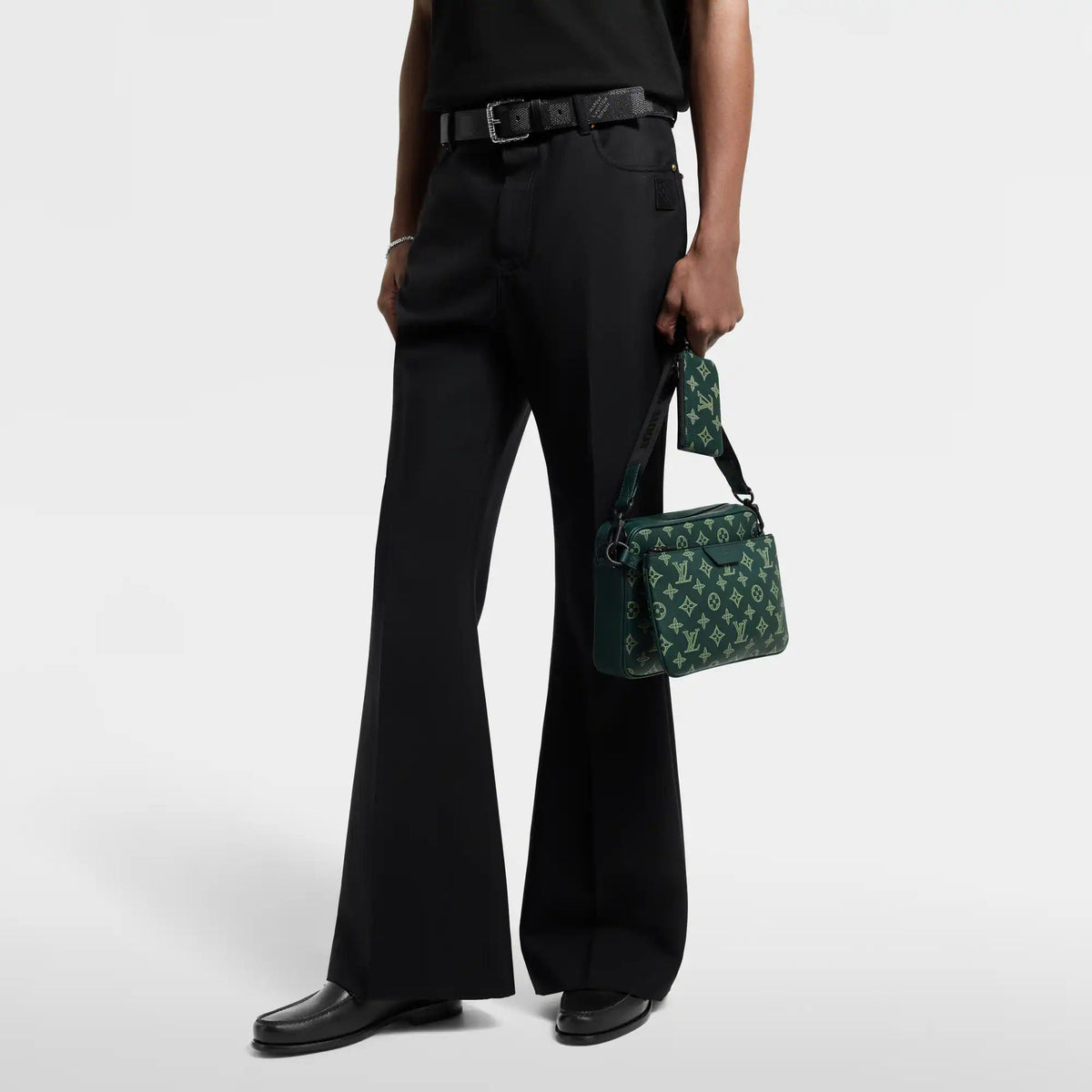 Green Calfskin Leather Handbag product image 6