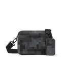 Black Coated Canvas Handbag Design 009 product image 1