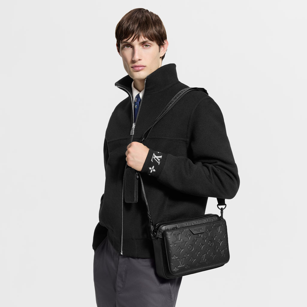 Black Calfskin Leather Handbag Design 004 product image 10