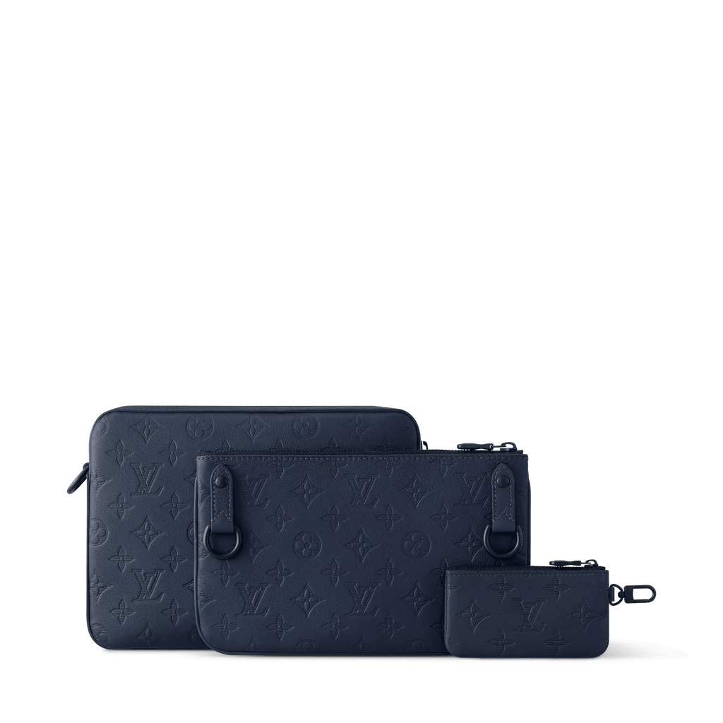 Blue & Navy Leather Handbag product image 4