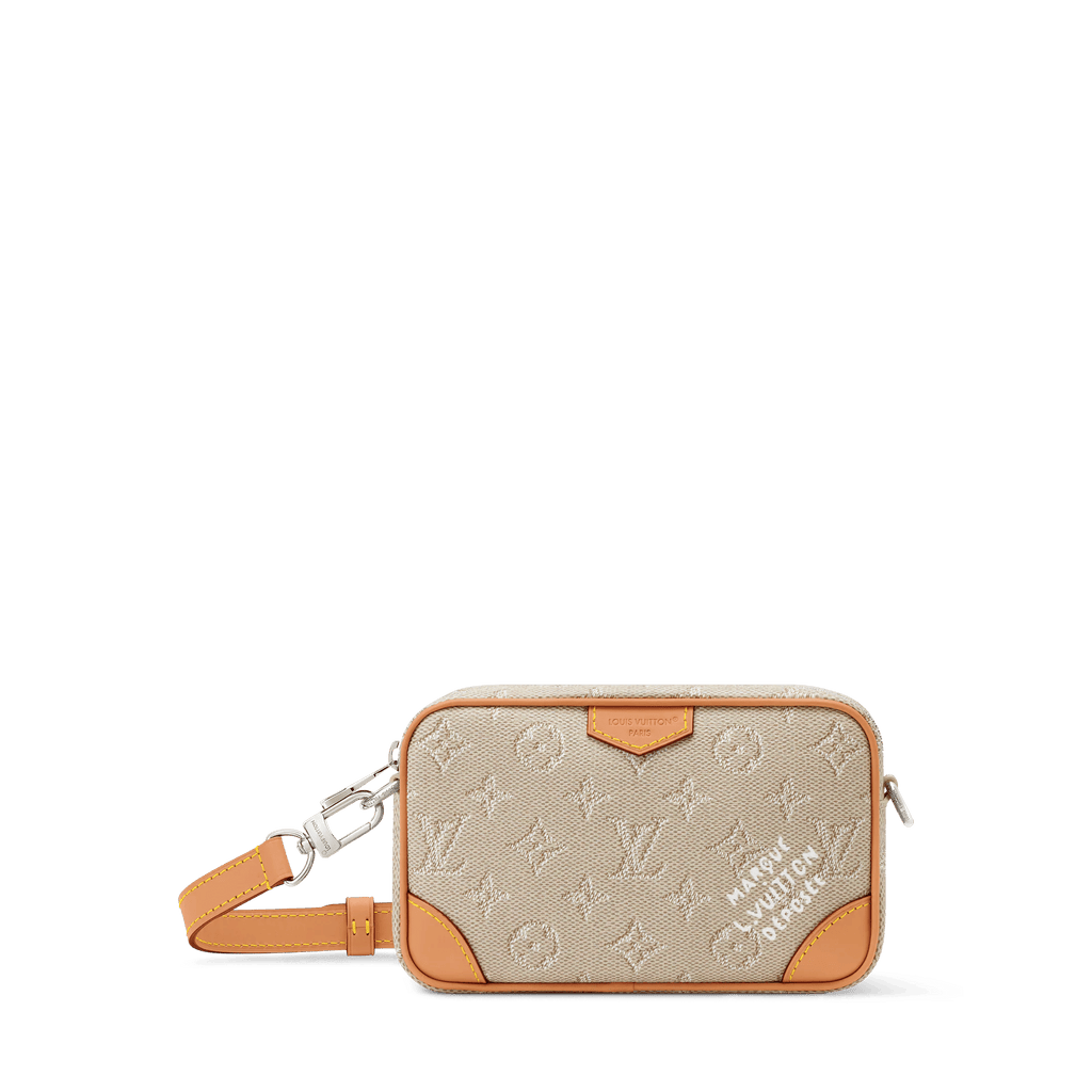 Trocadéro Wearable Wallet Monogram Heritage Linen For Men