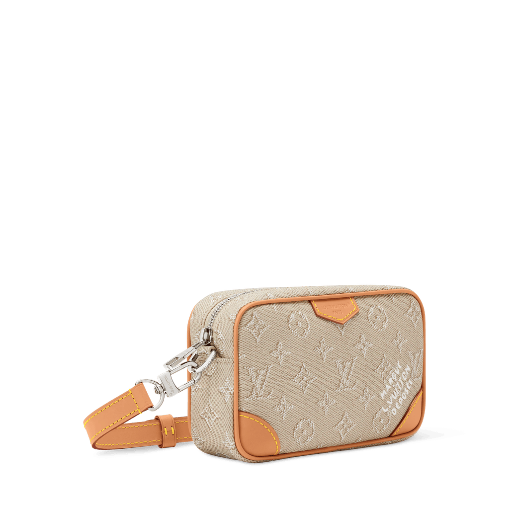 Trocadéro Wearable Wallet Monogram Heritage Linen For Men