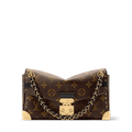 Trunkie East West Monogram Canvas Baguette Bag For Women
