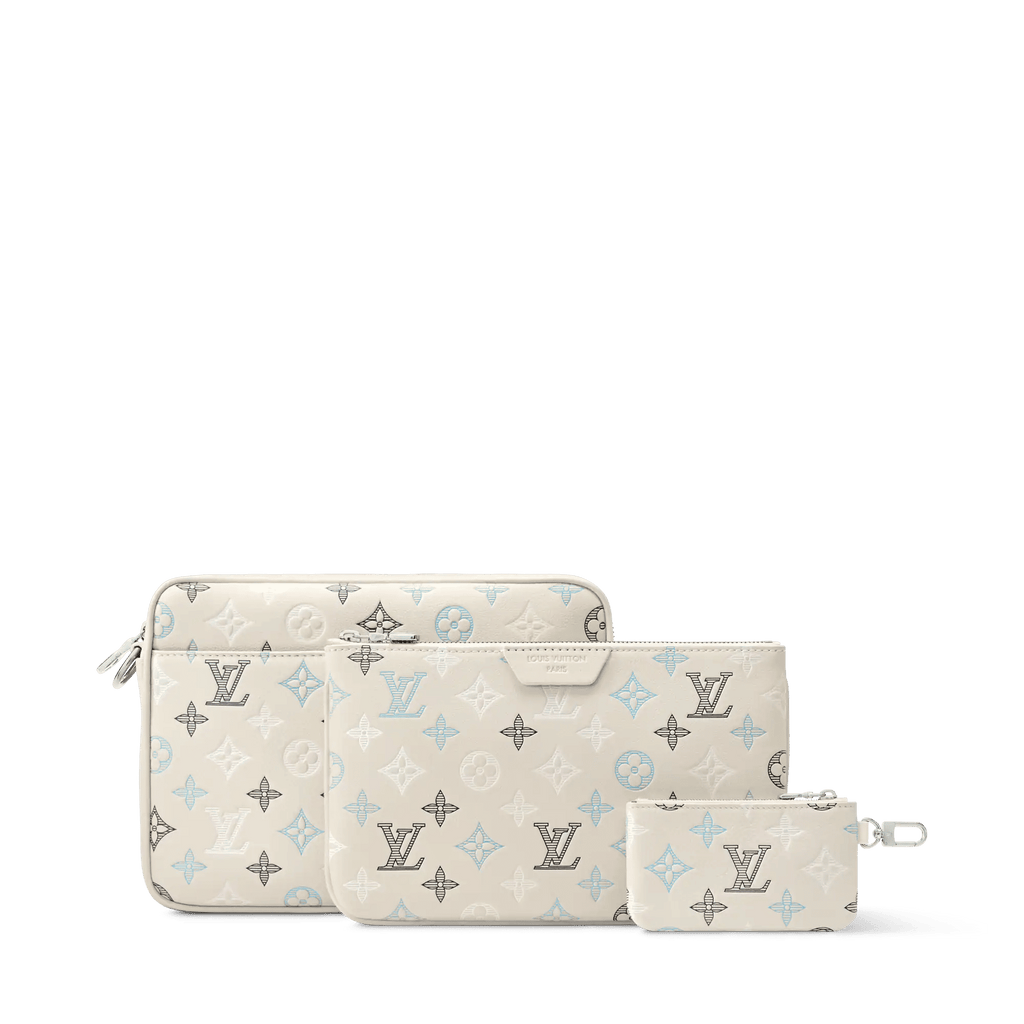 Trio Messenger Bag Monogram Shadow Shoes For Men