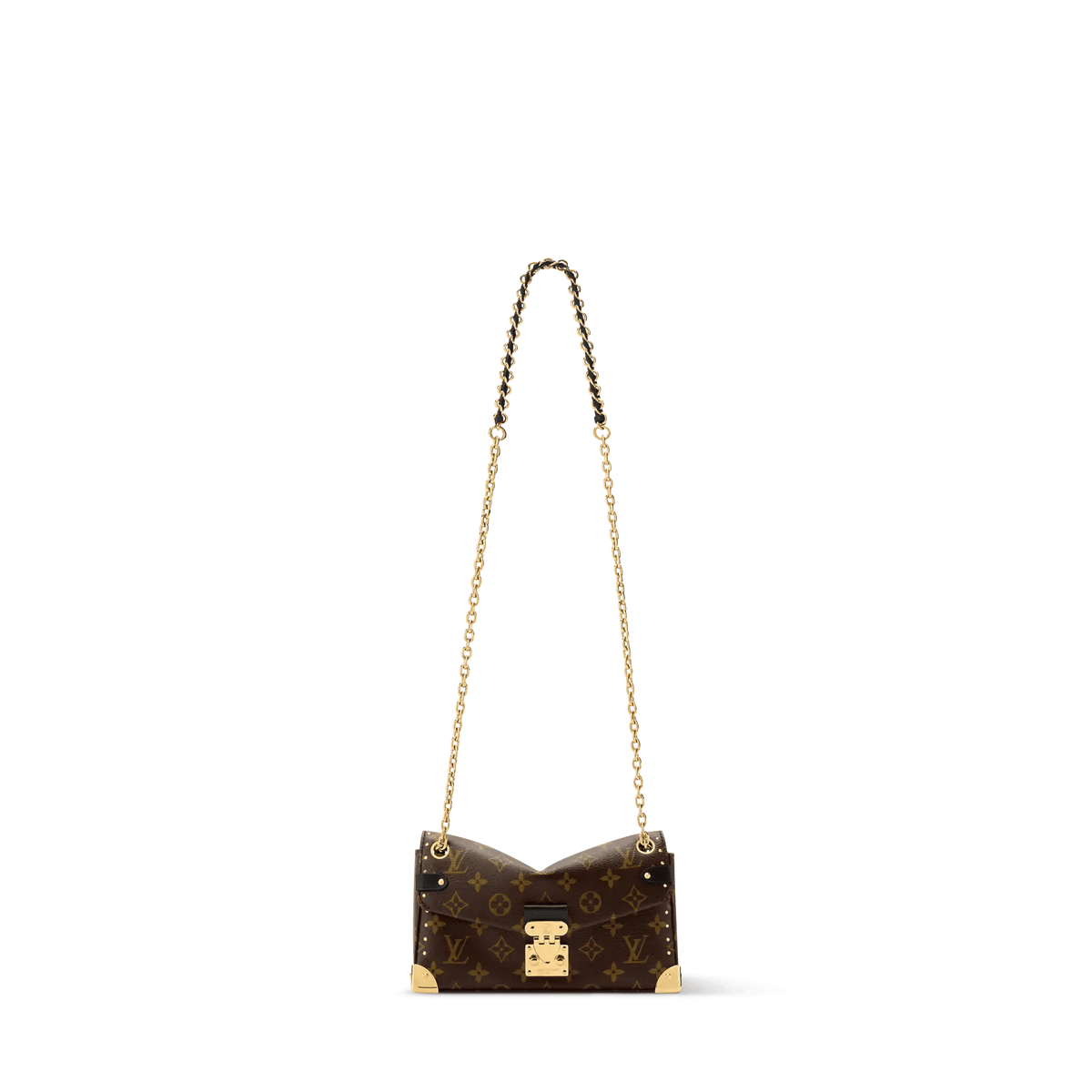 Trunkie East West Monogram Canvas Baguette Bag For Women