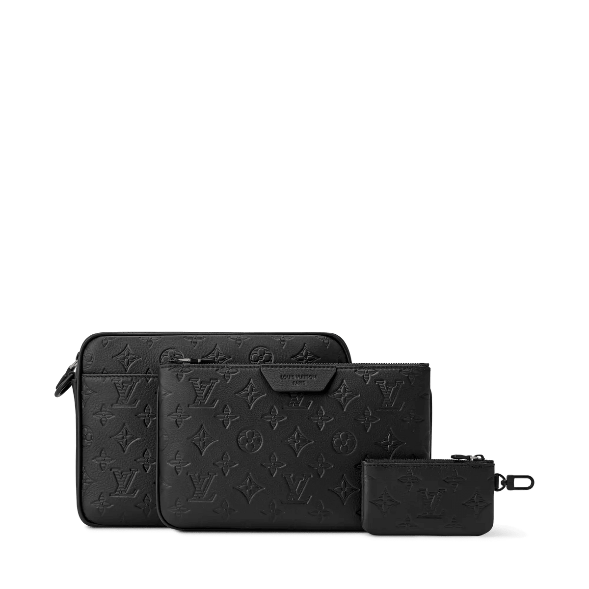 Trio Messenger Bag Black Shoes For Men