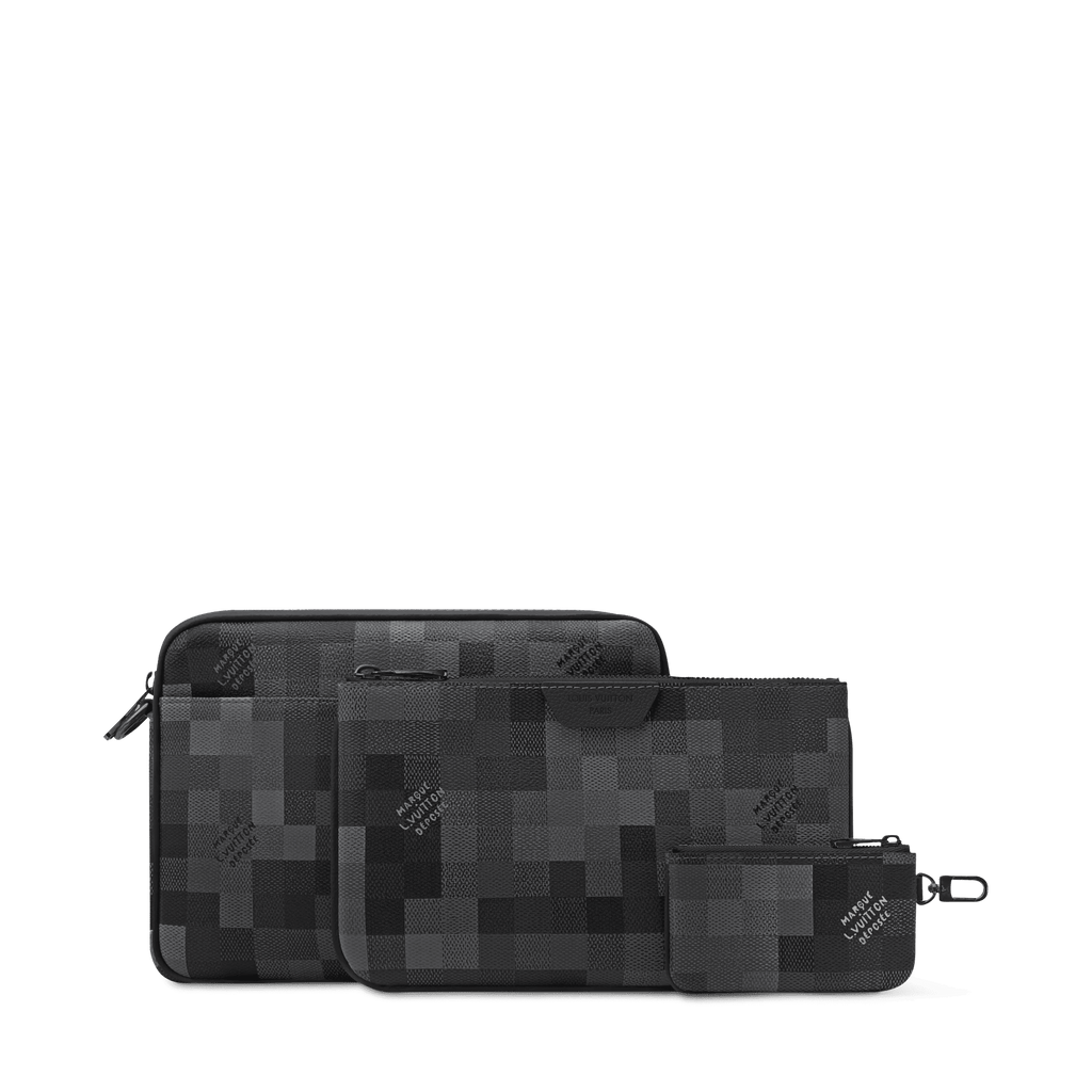 Black Coated Canvas Handbag Design 009 product image 5